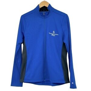 Four Seasons Chicago Blue Warm-Up Jacket Champion Brand Size Large